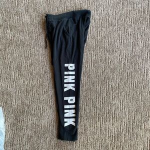Pink Capri joggers